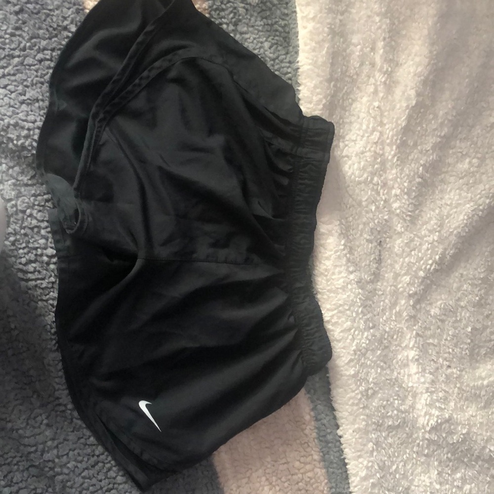 Black nike steel shorts